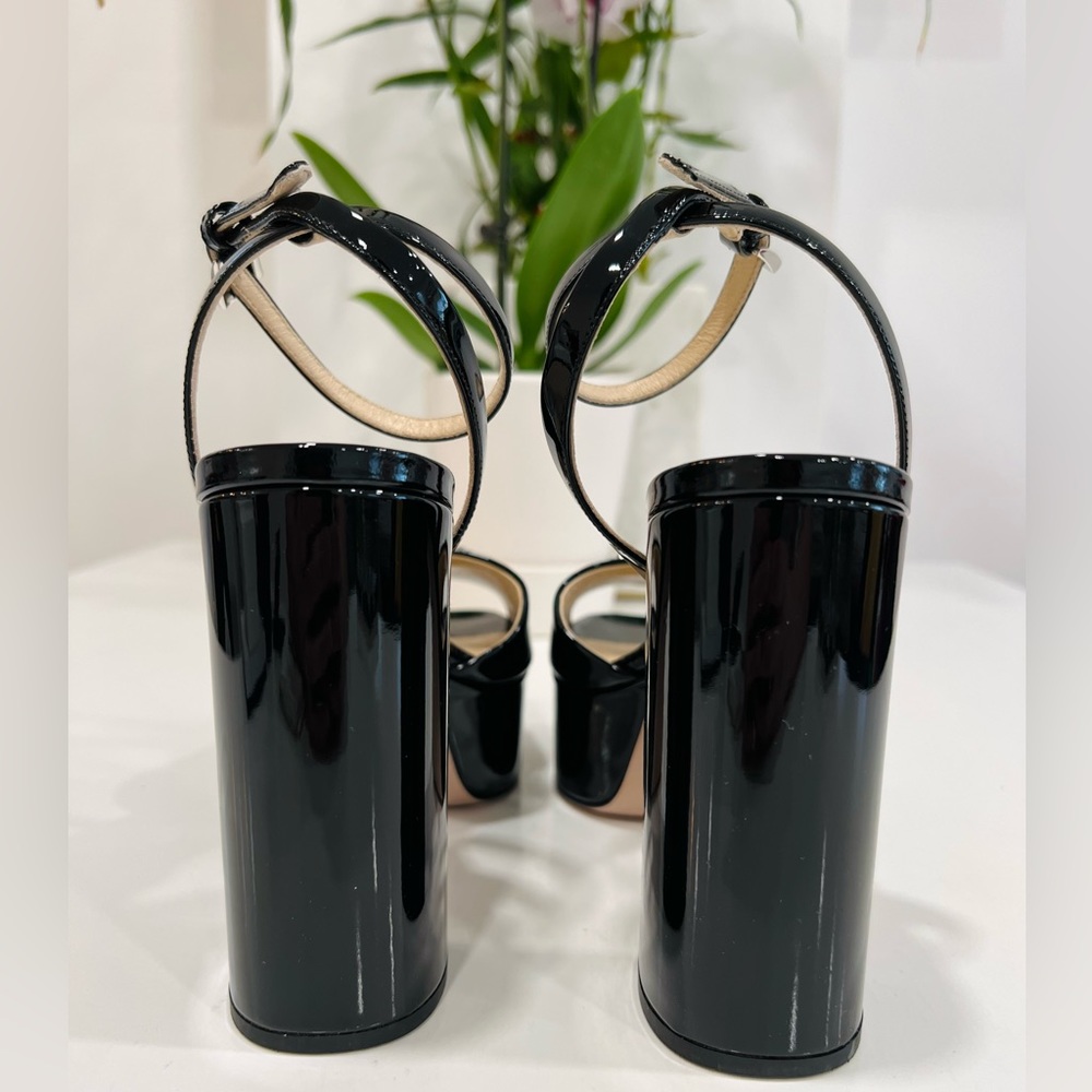 Prada Patent leather platform sandals - Picture 3 of 12